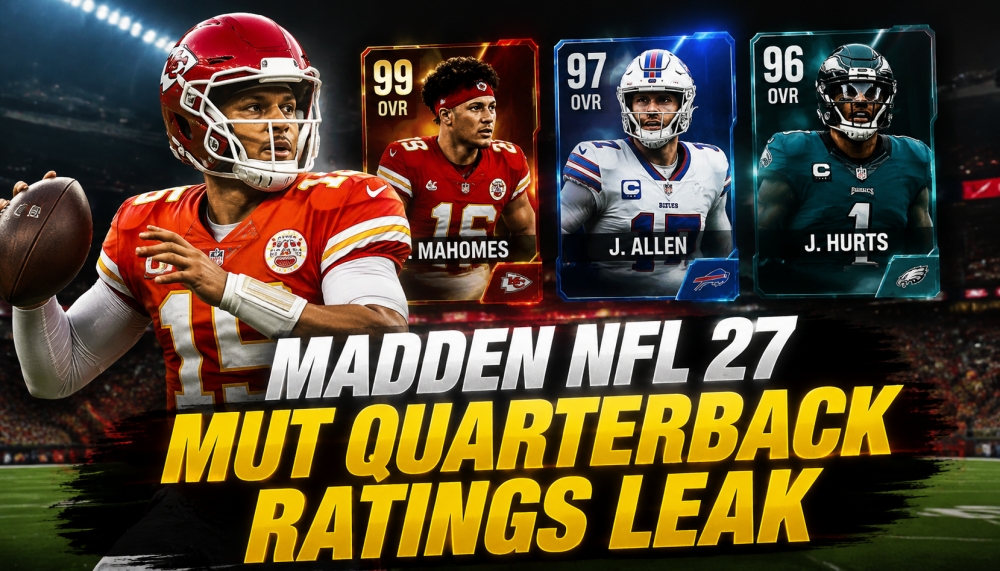Madden NFL 27 MUT Quarterback Ratings Leak