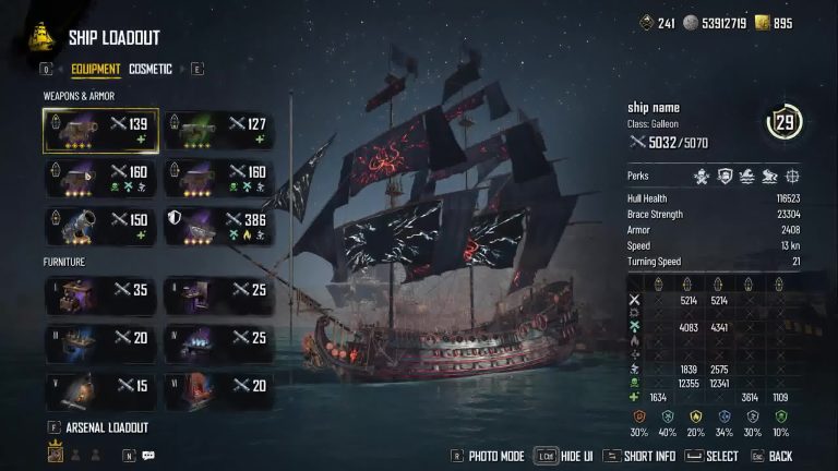 Skull and Bones Explosive Weapons Build Guide