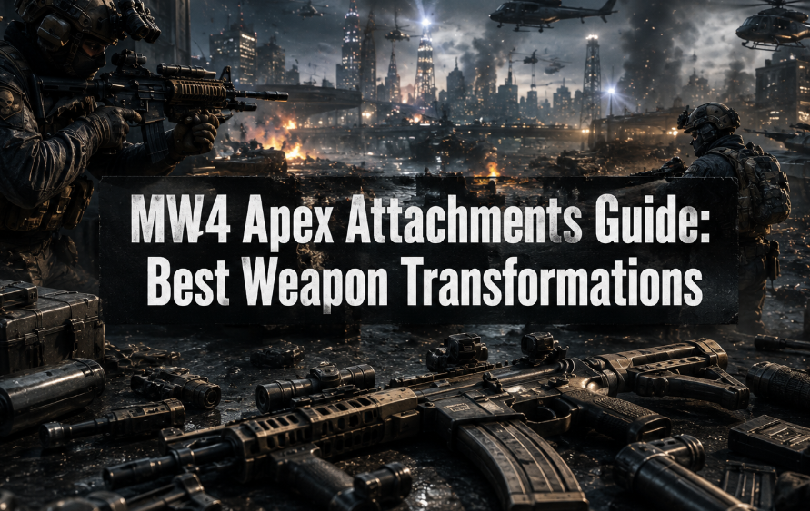 MW4 Apex Attachments Guide: Best Weapon Transformations